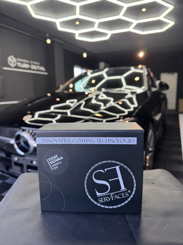 【2023年式メルセデスベンツC-Class Sedan】サーブフェイス-コートアルティマ セラミックコーティング・ホイールコーティング施工例/静岡県静岡市I様